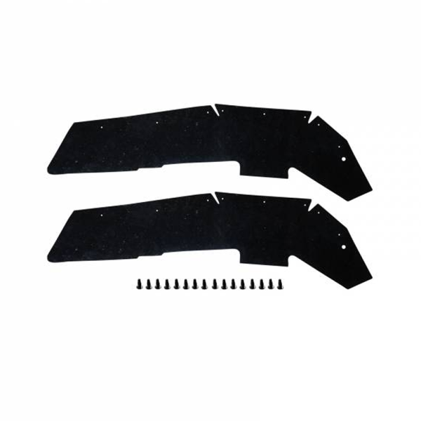 1964 Ford a-arm dust shield kit with clips.