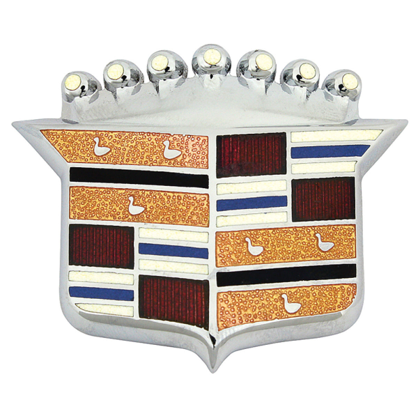 1965-66 Cadillac hood crest emblem.