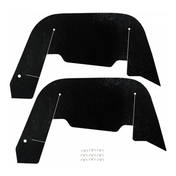 1956 Chevy Restoration Parts: A Arm Dust Shield Kit #03-202M.