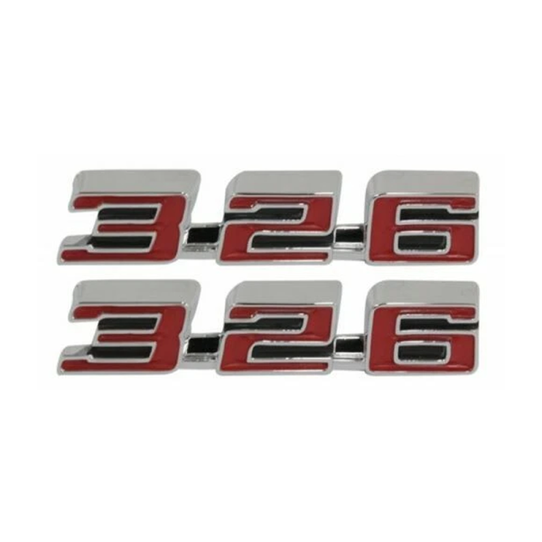 1967 Pontiac Firebird Restoration Parts 326 Hood Emblem - 04-006X.
