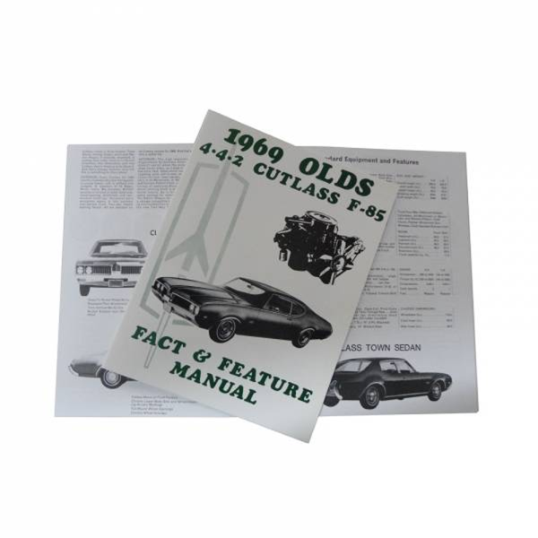 1969 Oldsmobile Restoration Parts Wiring Diagram Manual - MP0077.