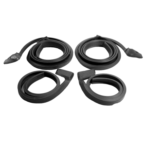 1949-51 Lincoln & Mercury Convertible Restoration Parts Door Seal Kit - RH & LH - LM 33.