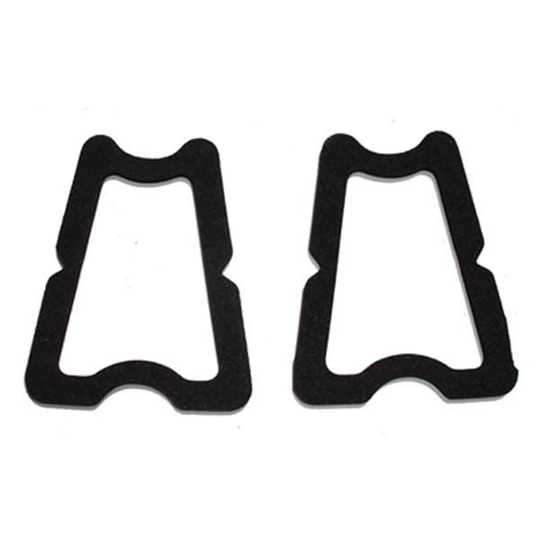 1954-55 Cadillac Restoration Parts License Plate Light Lens Gasket Kit - Part #06-027P.