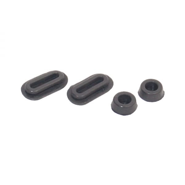1955-57 Ford Restoration Parts Glove Box Bumper & Grommet Kit - Part #06066-RK
