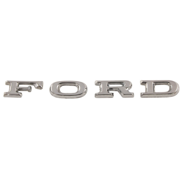 1968-72 Ford "FORD" Hood or Trunk Letters Part #C7AZ-16606-S.