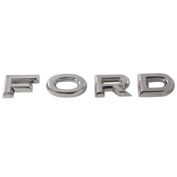 1962-65 Ford "FORD" Hood or Trunk Letters Part #C2DZ-16606-S.