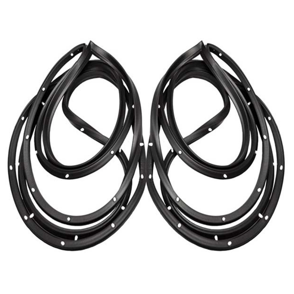 1957 Buick & Oldsmobile Door Seal Kit - #12-184D from RubberTheRightWay.com.
