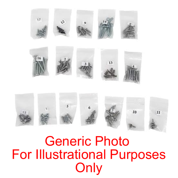 1971-72 Chevy Truck Restoration Parts Interior Screw Kit - 43 pc. - Part #19-239K.