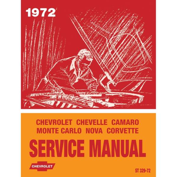 1972 Chevrolet Service Manual - Part #DPRGM-69-72SM.