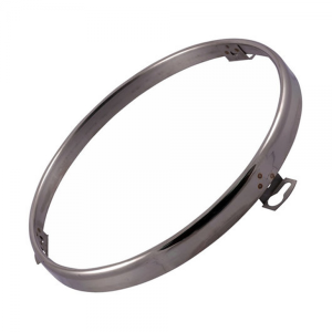Headlight Retainer Ring - Chrome - For 7" Bulb