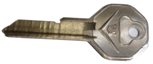 Key Blank - Ignition / Door - WITH Cadillac Logo