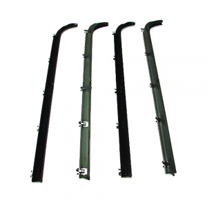 Beltline Weatherstrip - Complete 4 Piece Kit - Pre-Cut & Formed As Original
