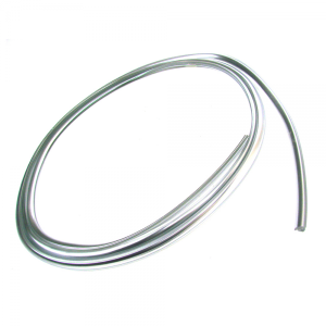 Rear Window Lock Strip - Chrome