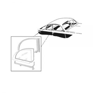 Quarter Window Leading Edge Seals