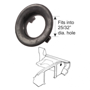 Metal Wire Grommet - Inner Fender & Radiator Support - Fits 25/32" hole