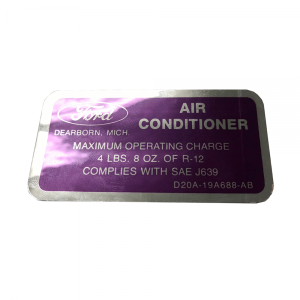 AC Charge Decal