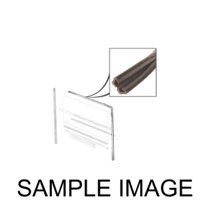Rubber The Right Way - Glass Run Channel - Flexible - 8' Strip - 5/8" Tall 7/16" Wide - Image 2