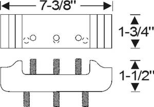 Transmission Mount - REVULCANIZATION SERVICE ONLY - CORE REQUIRED