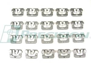 Rear Windshield Reveal Molding / Trim Clip Kit