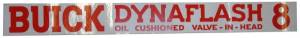 Valve Cover Decal - Buick 8 Oil Cushioned Valve In Head