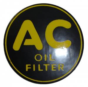 Oil Filter Decal - AC 6493-2