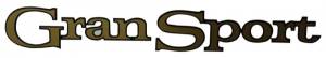 "Gran Sport" Quarter Panel Decal - Gold / Black
