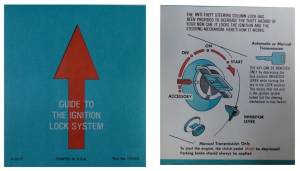 Ignition Lock Instructions Sleeve