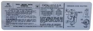 Automatic Transmission Emission Decal - 403-4V