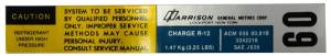 Harrison Evaporator Box Decal