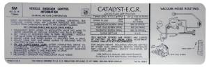 Automatic Transmission Emission Decal - 403-4V