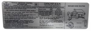 Automatic Transmission Emission Decal - 350-4V
