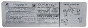 Automatic Transmission Emission Decal - 403 HI-ALT