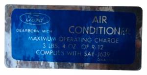 AC Charge Decal