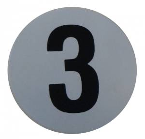 Assembly Line Production Day Window Sticker - "3"