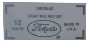 Starter Decal