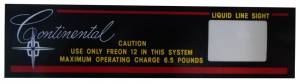 AC Condenser Decal