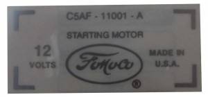 Starter Decal