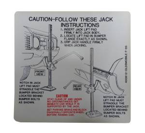 Jack Instructions