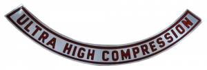 "Ultra High Compression" Air Cleaner Decal