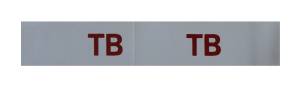 "TB" Engine Code Decal