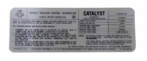Emission Decal - 350-4V