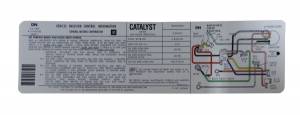 Emission Decal - 305 (California Car)