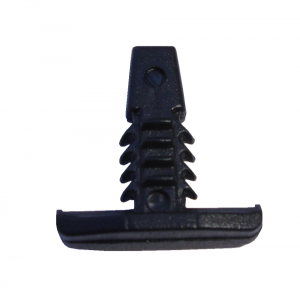 Door Seal Clip - Black - Fits 1/8" Hole
