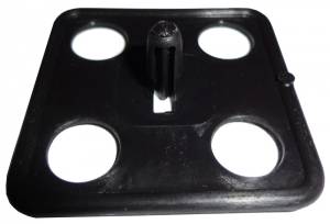 Hood Insulation Clip - 2" Square For 1/4" Hole