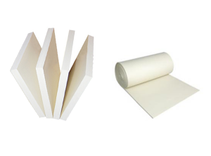 White Sponge Rubber - 1/8" Thick