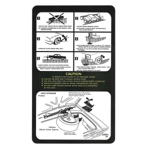 Jack Instructions Decal