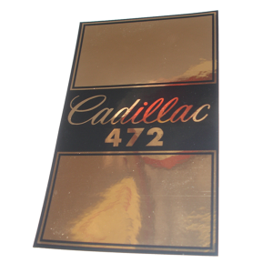 Air Cleaner "472" Decal