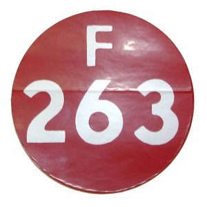 Valve Cover Decal - 263 c.i.