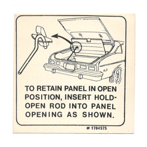 Jack Instructions Decal