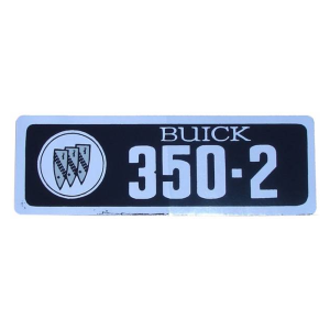 Valve Cover Decal - 350-2